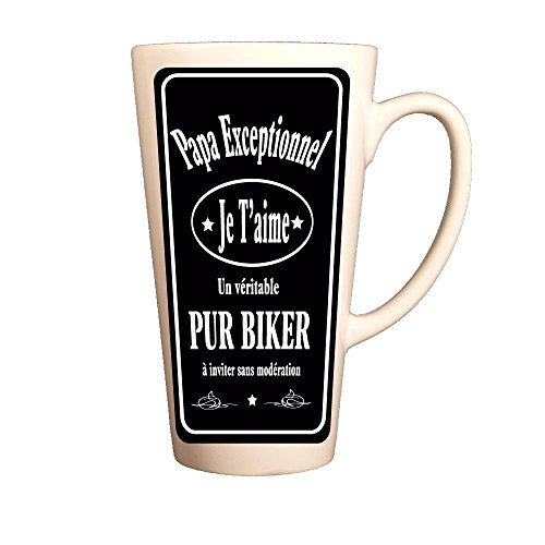 Gran taza Papa Pur Biker – taza – cuenco Biker – taza Día del padre