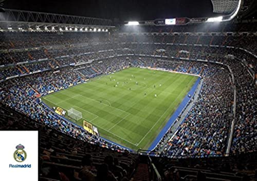 Grupo Erik Editores Postal A4 Real Madrid Estadio Interior