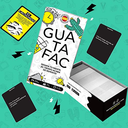 GUATAFAC – Juegos de Mesa Adulto - ¡Anima Tus Fiestas De La Mejor Manera! - Más de 1 Millón de Jugadores - Juegos De Cartas