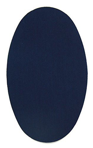 Haberdashery Online 6 Rodilleras Color Marino Claro termoadhesivas de Plancha. Coderas para Proteger tu Ropa y reparación de Pantalones, Chaquetas, Jerseys, Camisas. 16 x 10 cm. RP1C