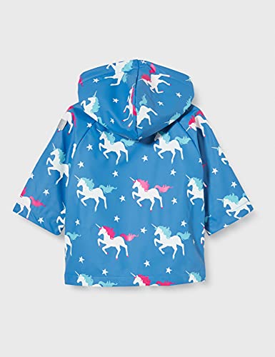 Hatley Printed Raincoat Impermeable Estampado, Twinkle Unicorns, 9-12 Months Bebé-Niñas