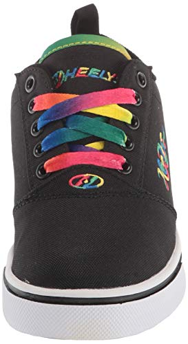 Heelys, Zapatillas de Deporte, Black/Rainbow Cursive, 33 EU