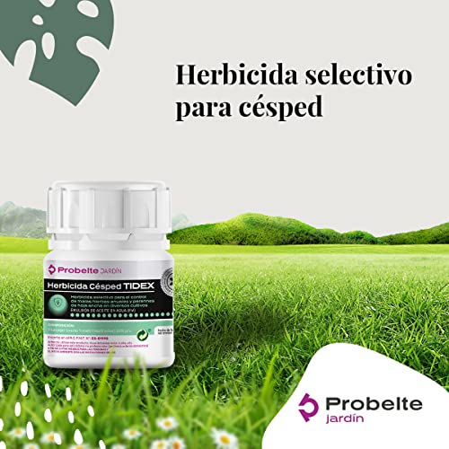 Herbicida Selectivo para Césped Tidex - 20% Fluroxipir - Para el Control de Malas Hierbas Anuales y Perennes de Hoja Ancha en Frutales de Pepita, Cítricos, Olivos y Céspedes - 25 cc - Probelte