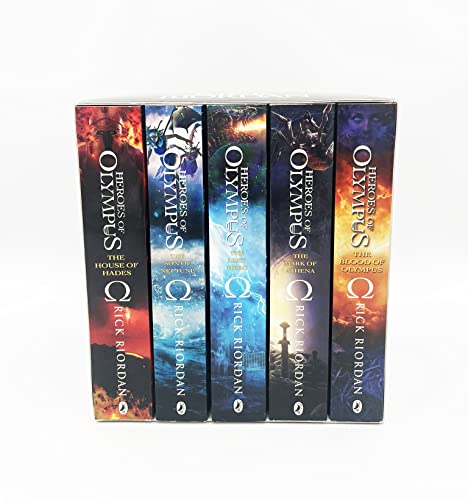 Heroes of Olympus Complete Collection (5 Book Slipcase)