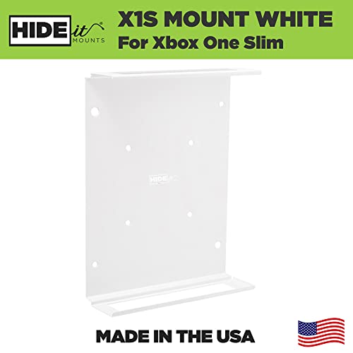 HIDEit Mounts X1S (blanco) - Soporte de Pared Para Xbox One S