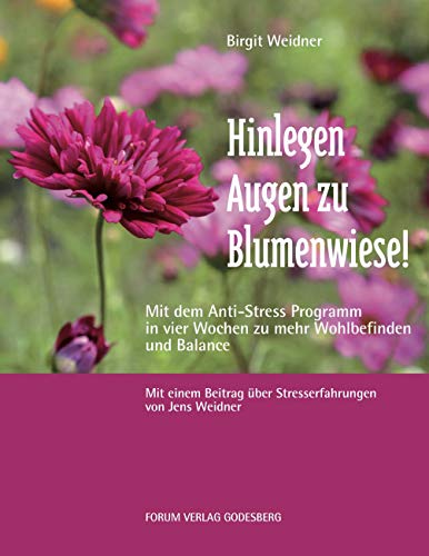Hinlegen - Augen zu - Blumenwiese: Mit dem Anti-Stress Programm in vier Wochen zu mehr Wohlbefinden und Balance