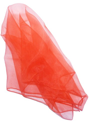 Hoerev Marca Malabares y pañuelos de Baile Paquete de 12 Aprox. 60cm x 60cm, de un Solo Color