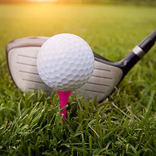 HOLEMZ Tees de Golf Accesorios Profesional Largo Corto Plástico Golf Step Down Duradero Multicolores para Practicar 120 Piezas Reutilizable 31/35/42/50/59/70mm