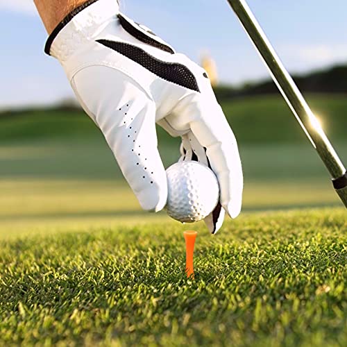 HOLEMZ Tees de Golf Accesorios Profesional Largo Corto Plástico Golf Step Down Duradero Multicolores para Practicar 120 Piezas Reutilizable 31/35/42/50/59/70mm