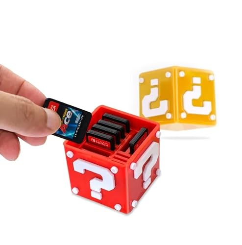 HotSpot Trading Caja de almacenamiento para juegos de Nintendo Switch, rojo, Maleta