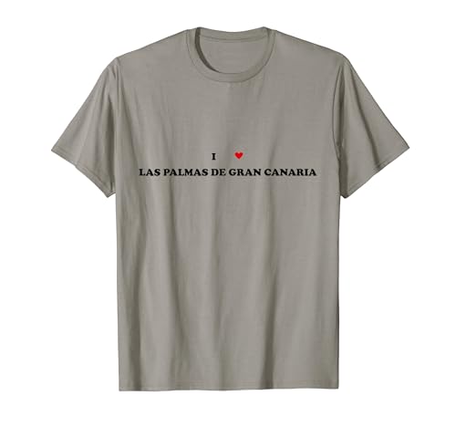 I Heart España Ciudad - Amo Las Palmas de Gran Canaria Camiseta