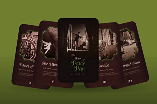 IBIZA TAROT The Tarot of Peter Pan – Cartas de Arcanos Mayores | Baraja de cartas de tarot para principiantes | Auténtica experiencia de tarot – Juego de 22 cartas