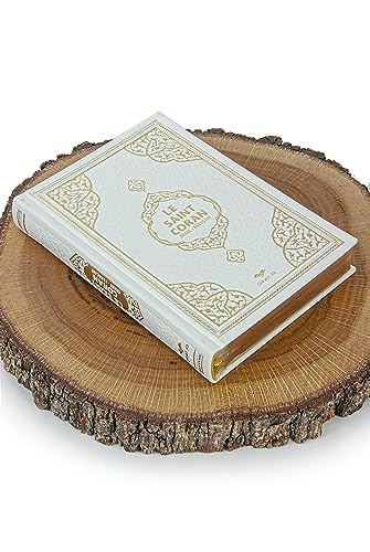 ihvan online Corán con traducción, sombreros Kufi, tamaño estándar Taqiya, gorra de calavera, blanco 1, talla única