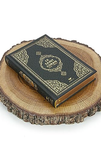 ihvan online Corán con traducción, sombreros Kufi, tamaño estándar Taqiya, gorra de calavera, Negro 1, talla única
