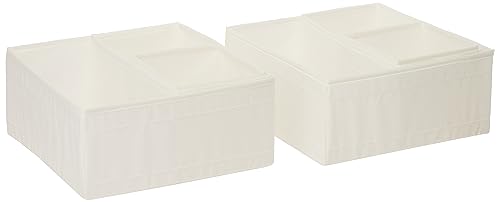 Ikea – Conjunto de 6 Cajas de almacenaje SKUBB en 3 tamaños – Color Blanco