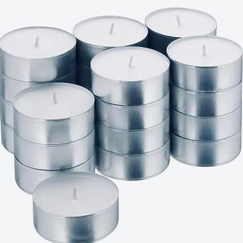 IKEA GLIMMA - Juego de 24 velas (aroma neutro)