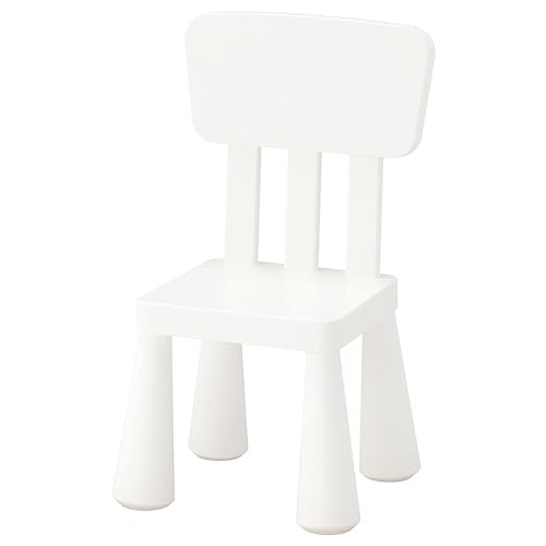 Ikea Mammut - Indoor and Outdoor Children's Chair, White Color (1 Unit)