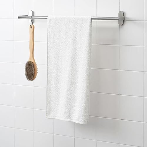 IKEA NARSEN - Toalla de baño (55 x 120 cm), color blanco