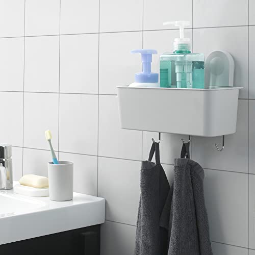 IKEA RåNEN - Cesta de ducha y jabón con gancho, 26 x 21 cm
