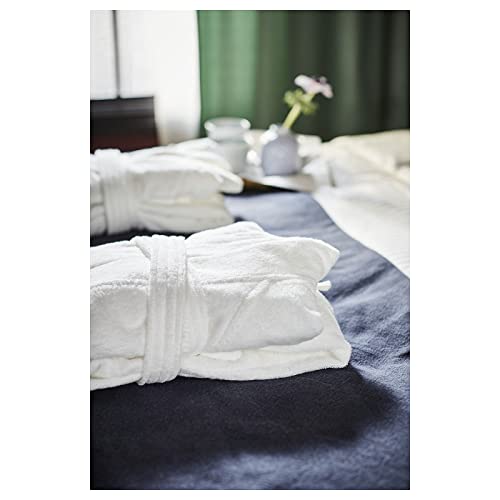 Ikea Rockan 903.920.32 - Bathrobe (Size L/XL), White Color