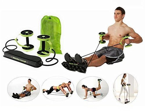 Inditradition Revoflex Xtreme Workout / Revoflex Extreme Workout Kit / Revoflex Rope Ejercitador / Ejercitador de 5 minutos / Ejercitador de abdominales