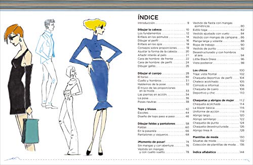 Iniciación Al Dibujo De Moda: Cómo dibujar tus modelos y diseños propios partiendo de sencillas plantillas (TENDENCIAS JUVENILES)