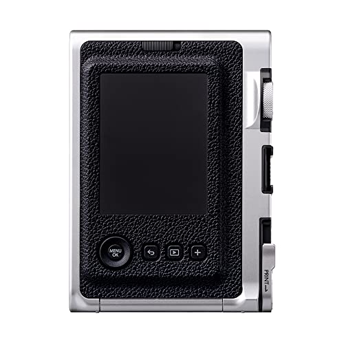 instax Mini EVO Black-C. Cámara e Impresora con Pantalla LCD de 2,7 Pulgadas, 10 Efectos de Lente y 10 Efectos de película