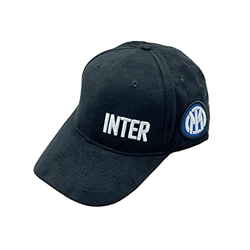 Inter - Gorra de béisbol con Visera Nuevo Logo, Gorra de fútbol Unisex - Adulto