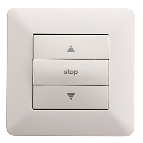 Interruptor para persiana automática AGE02B, Color blanco, 2300W - 230V