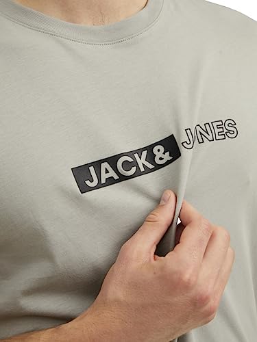 JACK & JONES Jjneo tee SS Crew Neck-Camiseta de Manga Corta, Jojoba, M para Hombre