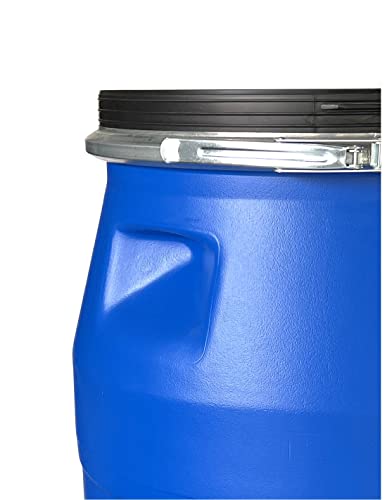 JARDIN202 - Bidón de plástico con boca ancha de 120 litros