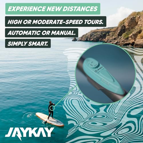 JayKay Sup E-Fin | Aleta eléctrica para Tabla de Sup, Kayak y Windsurf | hasta 6 Horas de