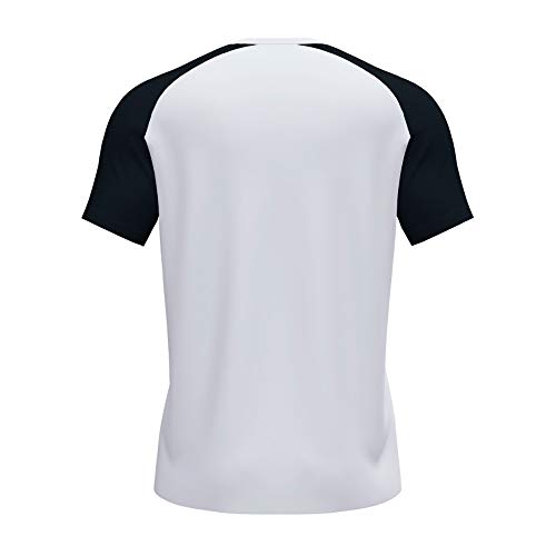 Joma Academy Iv, Camiseta Hombre, Blanco-negro, M