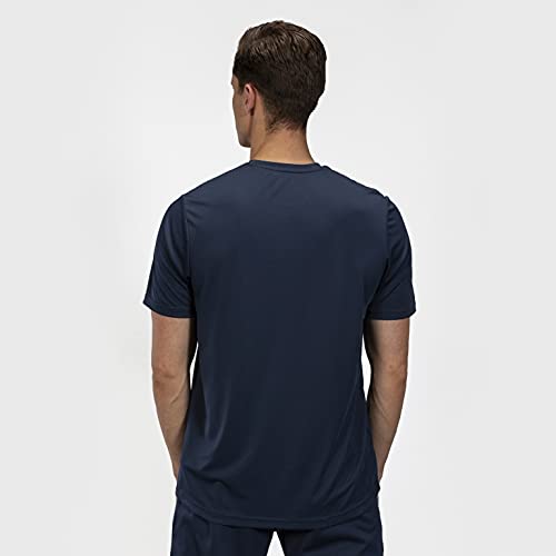 Joma Combi - Camiseta de Manga Corta, Hombre, Azul (Marino), M