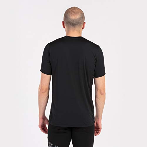 Joma Elite Viii, Camiseta Hombre, Negro (Black), S