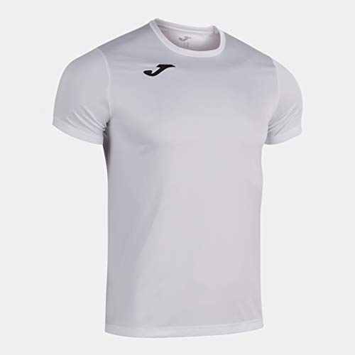 Joma Record II - Camiseta de Running, Hombre, Blanco, M