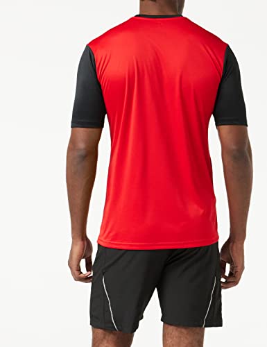 Joma Winner Camisetas Equip. M/C, Hombre, Rojo Negro, XL