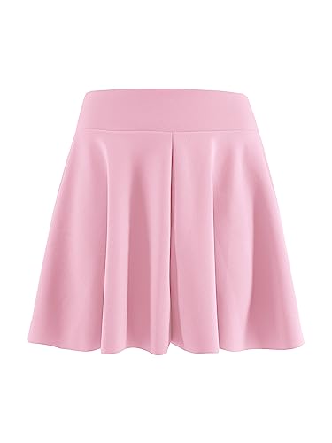 Jophy & Co. Falda plisada para niñas y jóvenes, midi, versátil, cintura elástica, 10 años