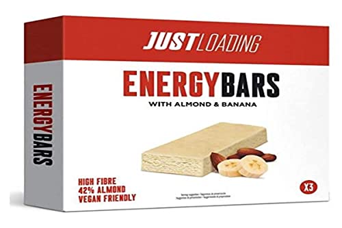 Just Loading - Barritas Energéticas de Almendra y Plátano 3uds x 25g