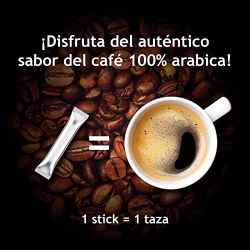 JUVAMINE - Café Quema Grasas - Café 100% Arábica - Con Guaraná - Sabor Intenso -16 Sticks - Tueste Medio