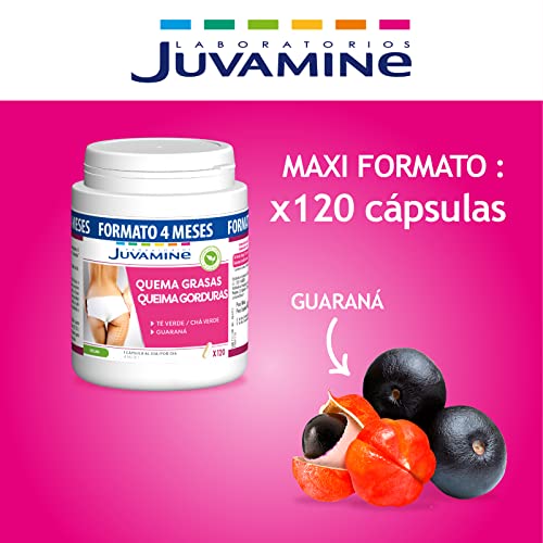 JUVAMINE - Quema Grasas Mujer - Formato Maxi 120 Comprimidos
