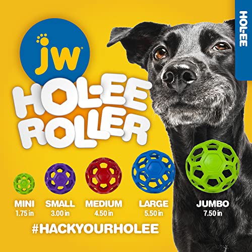 JW JW43111 Juguete HOL-EE Roller Medium, Juguete para Perros Masticar Y Morder, M