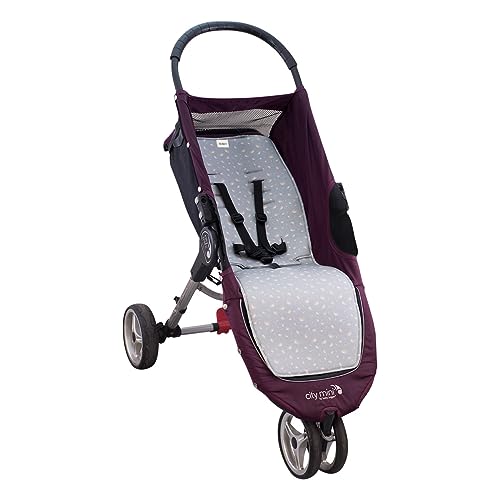 JYOKO KIDS Colchoneta silla de paseo compatible con Joolz y Baby Jogger City Mini, City mini GT2 en algodón (Dandelion)