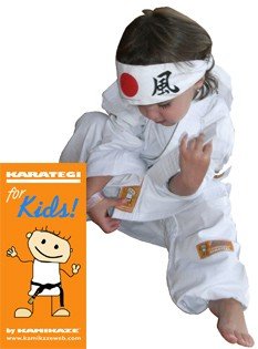 Kamikaze Traje de Karate - Karategui for Kids, by (000/110 cm)