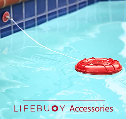 Kit de fijación de unidad de piscina para alarma de seguridad de piscina salvavidas, Encore estacional tu dispositivo flotante junto a la piscina, seguridad para niños y niños