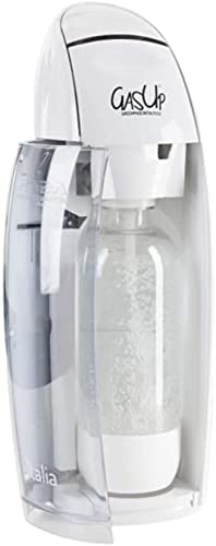 Kit ITALIA White de maquina gasificadora GasUp, Incluye cilindro de gas y botella de proceso