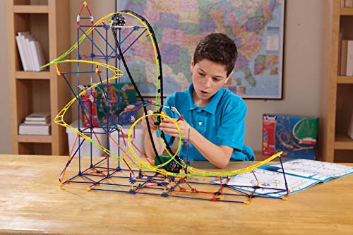 K'Nex 77077 STEM Explorations Roller Coaster Building Set for Ages 8+ Construction Education Toy, 546 Pieces