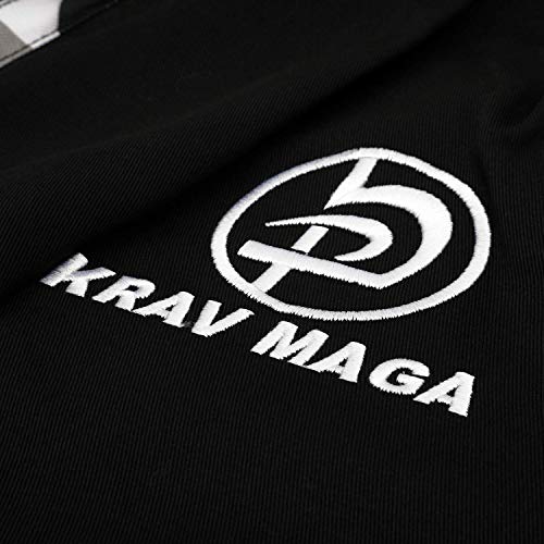 Krav Maga Combate Negro W/ 2 Urban Camuflaje Rayas - Algodón - 4 / 170cm