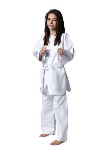 KWON Kinder Kampfsportanzug - Taekwondo Song, Blanco, 140 cm, 551003140