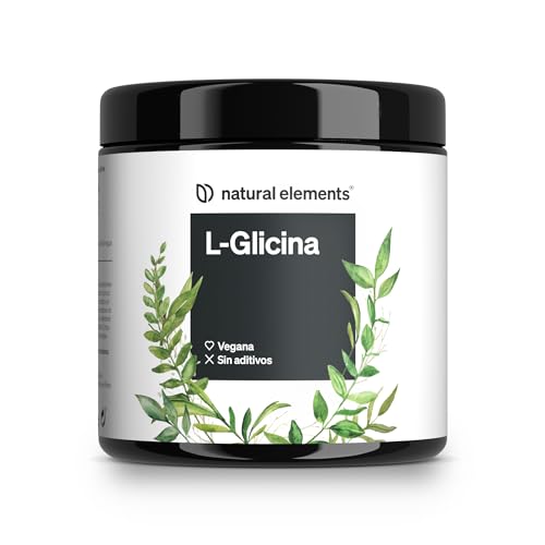 L-Glicina en polvo – 500 g (cobertura para 11 meses) – sabor neutro – vegana, dosificación óptima, sin aditivos – producido y probado en laboratorio en Alemania